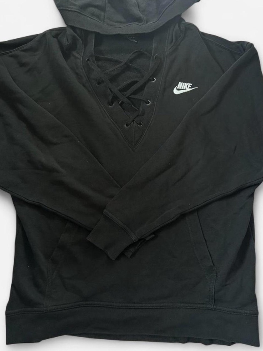 Nike Lace-Up Sweatshirt